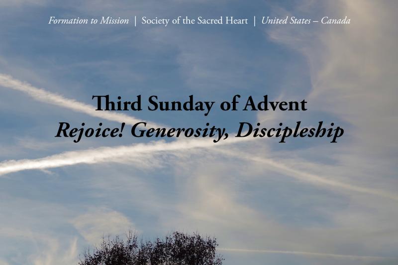 Reflection for Third Sunday of Advent Reflection for Third Sunday of Advent