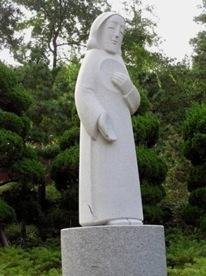 First Friday Reflection for July 2016 Statue of the Sacred Heart at the Catholic University, Seoul, Korea, artist unknown
