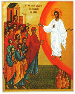 Icon by Soeur Marie-Paul Farran, OSB