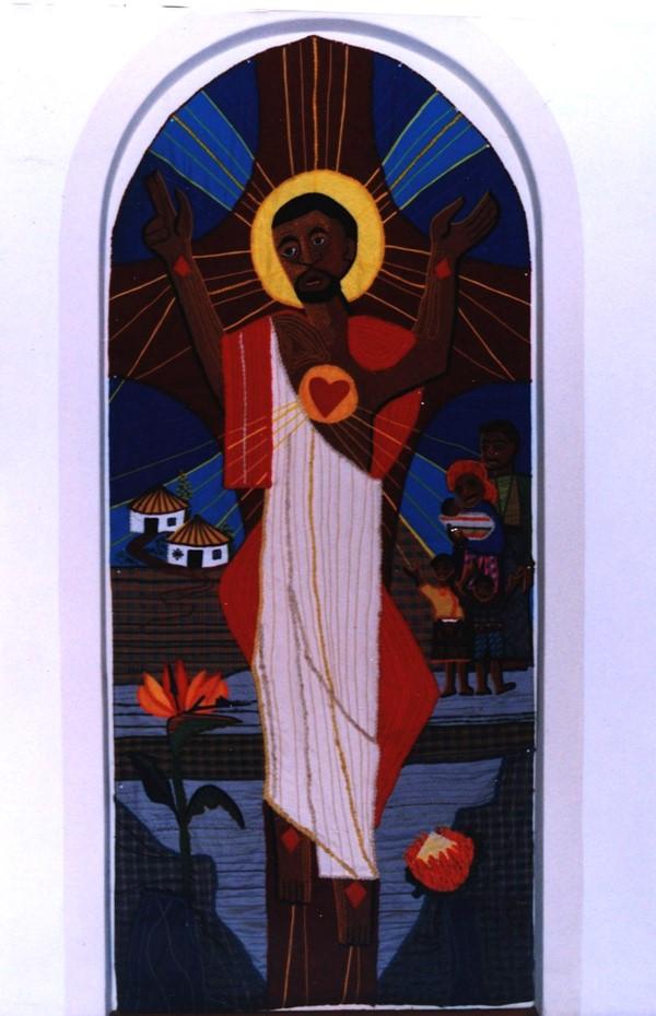 Sacred Heart Image from Lumko Pastoral Institute in South Africa Sacred Heart Image