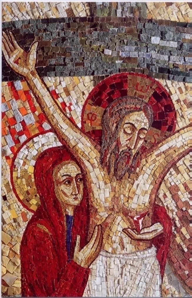 Mosaic by Marko Rupnik, SJ