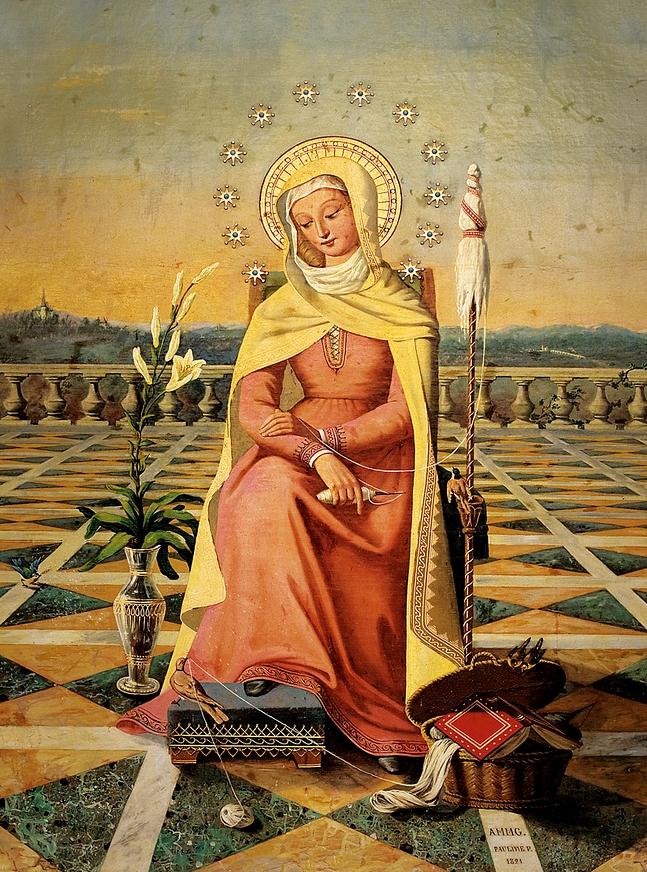 Virgin Mary by Pauline Perdrau, RSCJ