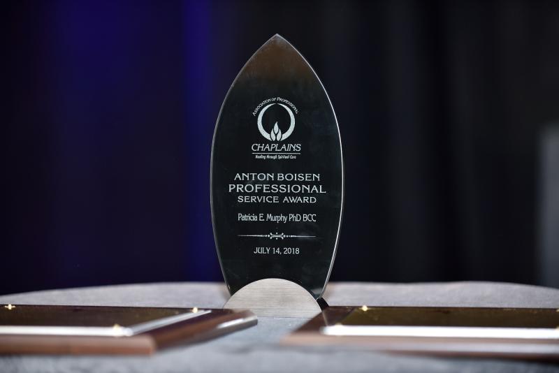 Sister Pat Murphy receives Anton Boisen Award Sister Pat Murphy receives Anton Boisen Award