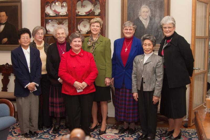 Cokie Roberts at Academy of the Sacred Heart in Bloomfield Hills, Michigan Cokie Roberts at Academy of the Sacred Heart in Bloomfield Hills, Michigan