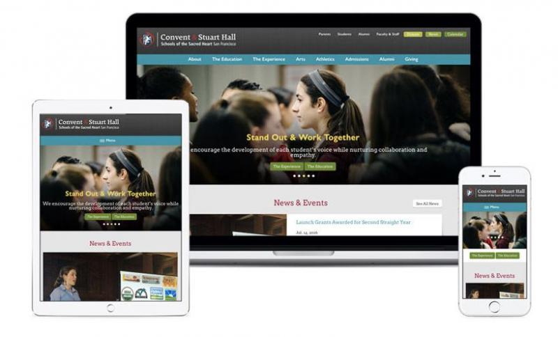 New Website Launched for Convent and Stuart Hall Convent and Stuart Hall New Website