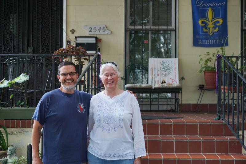 Sergio Vasquez (Left) and Bonnie Kearney, RSCJ (Right) Sergio Vasquez (Left) and Bonnie Kearney, RSCJ (Right)