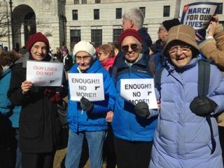 RSCJ at March for Our Lives in Albany
