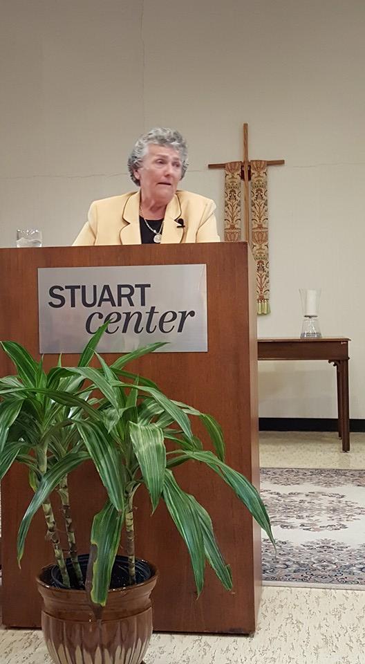 Sr. Joan Chittister Speaking at the Stuart Center Sr. Joan Chittister Speaking at the Stuart Center