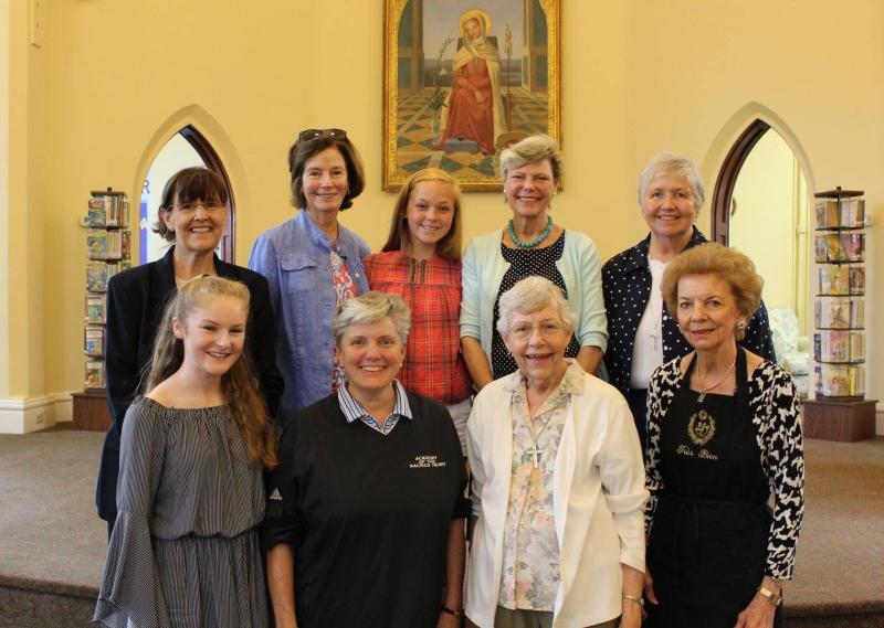 Cokie Roberts at Academy of the Sacred Heart in St. Charles, Missouri, in July 2018, before her presentation about St. Rose Philippine Duchesne in collaboration at the Missouri History Museum Cokie Roberts at Academy of the Sacred Heart in St. Charles, Missouri, in July 2018, before her presentation about St. Rose Philippine Duchesne in collaboration at the Missouri History Museum