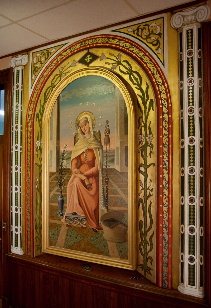 Originally at Kenwood, now at the Rosary, New Orleans