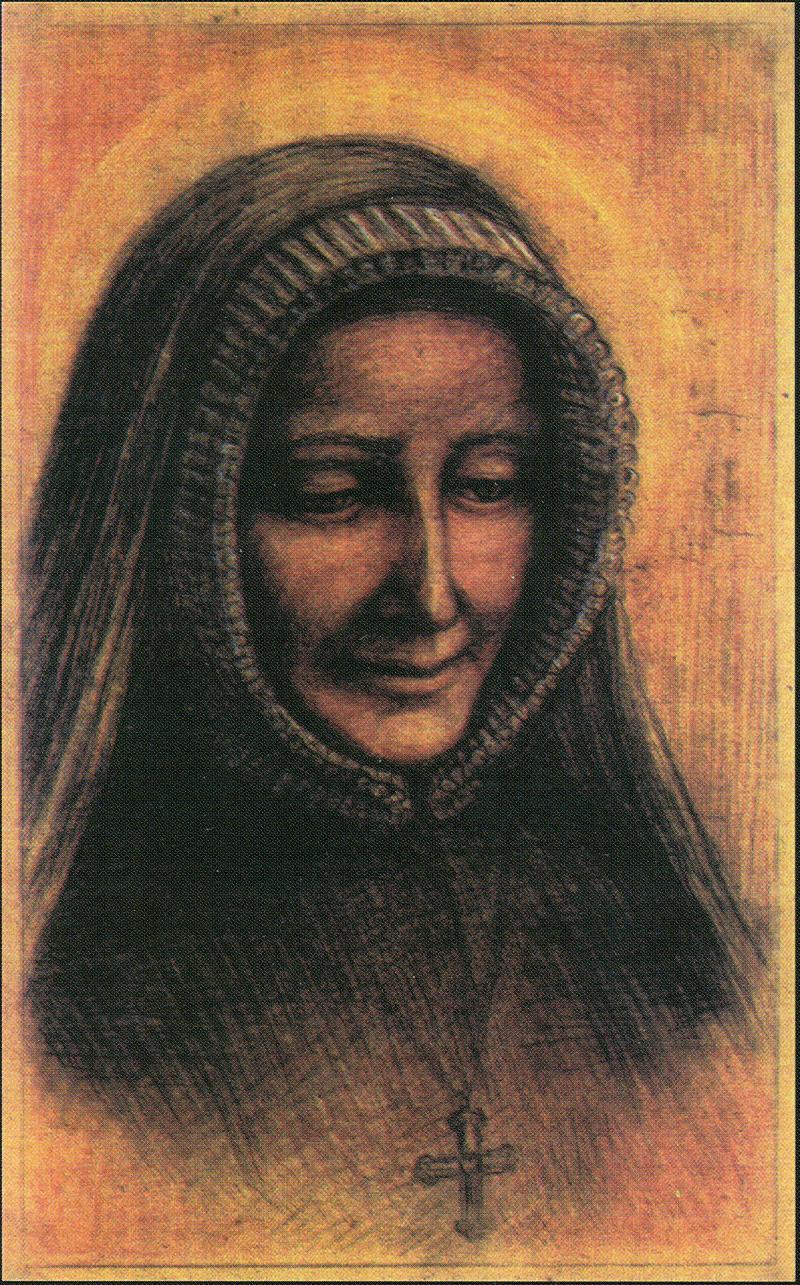 St. Madeleine Sophie Barat, portrait by W. Bystram St. Madeleine Sophie Barat, Feast May 25