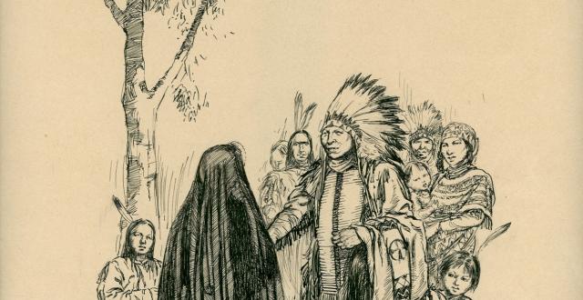 Philippine's arrival among the Indians 