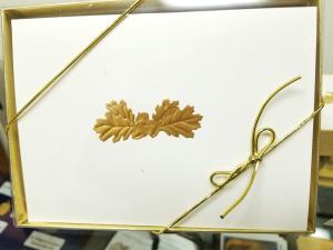 Acorn and Oak Leaf Notecards.